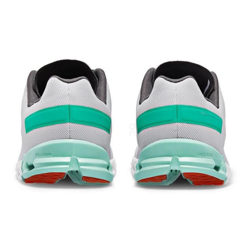 Grey / Turquoise Men On Cloud Cloudflow Road Running Shoes | IE_ON8419