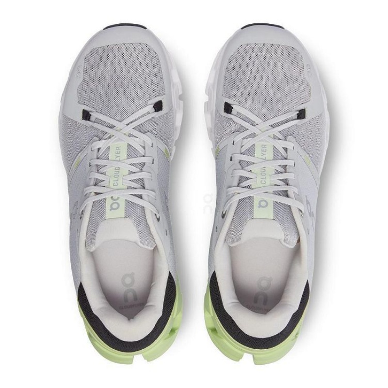 Grey / Yellow Men On Cloud Cloudflyer 4 Road Running Shoes | IE_ON8031