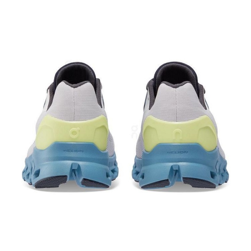 Grey / Yellow Men On Cloud Cloudstratus Road Running Shoes | IE_ON8372