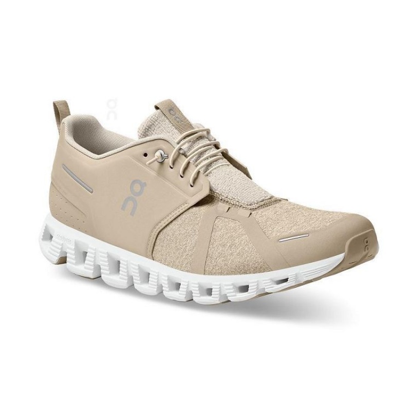 Khaki Men On Cloud Cloud 5 Terry Sneakers | IE_ON8739