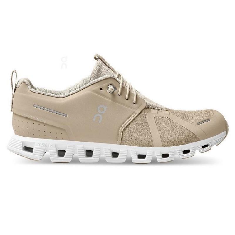 Khaki Men On Cloud Cloud 5 Terry Sneakers | IE_ON8739