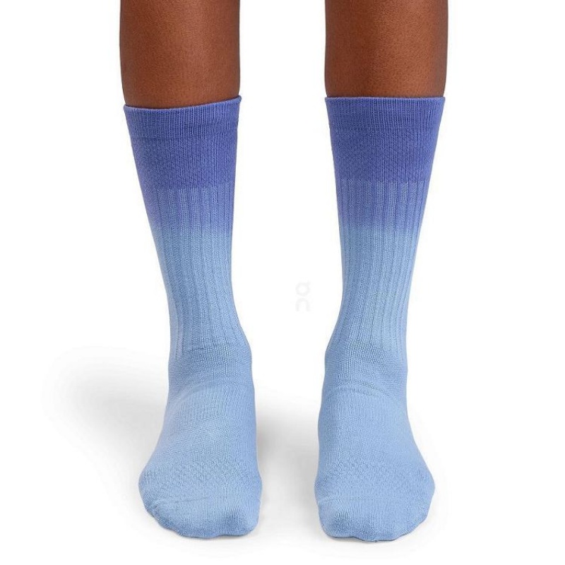 Light Blue Women On Cloud All-Day Socks | IE_ON1170