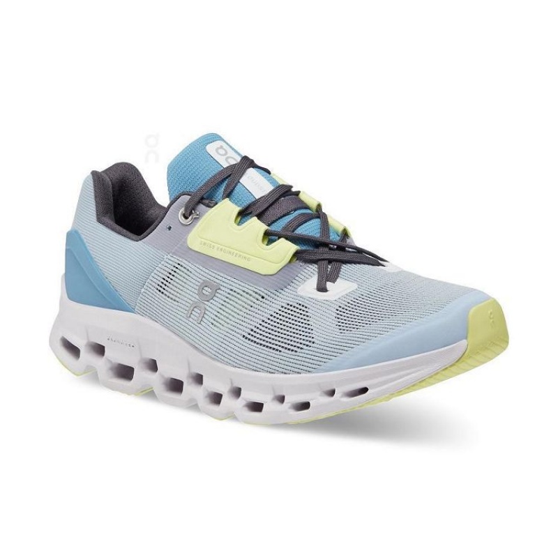 Light Blue Women On Cloud Cloudstratus Road Running Shoes | IE_ON8433