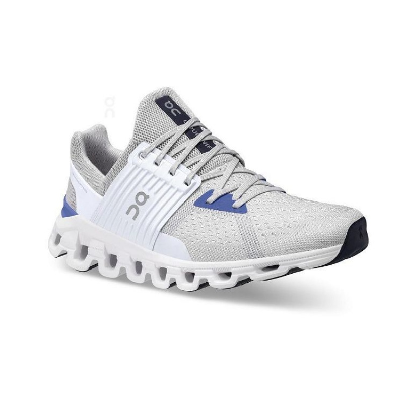 Light Grey Men On Cloud Cloudswift Road Running Shoes | IE_ON9025