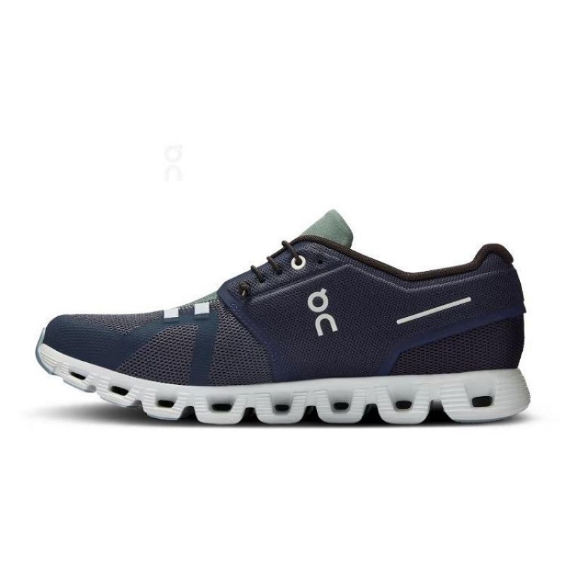 Navy Men On Cloud Cloud 5 Sneakers | IE_ON8272