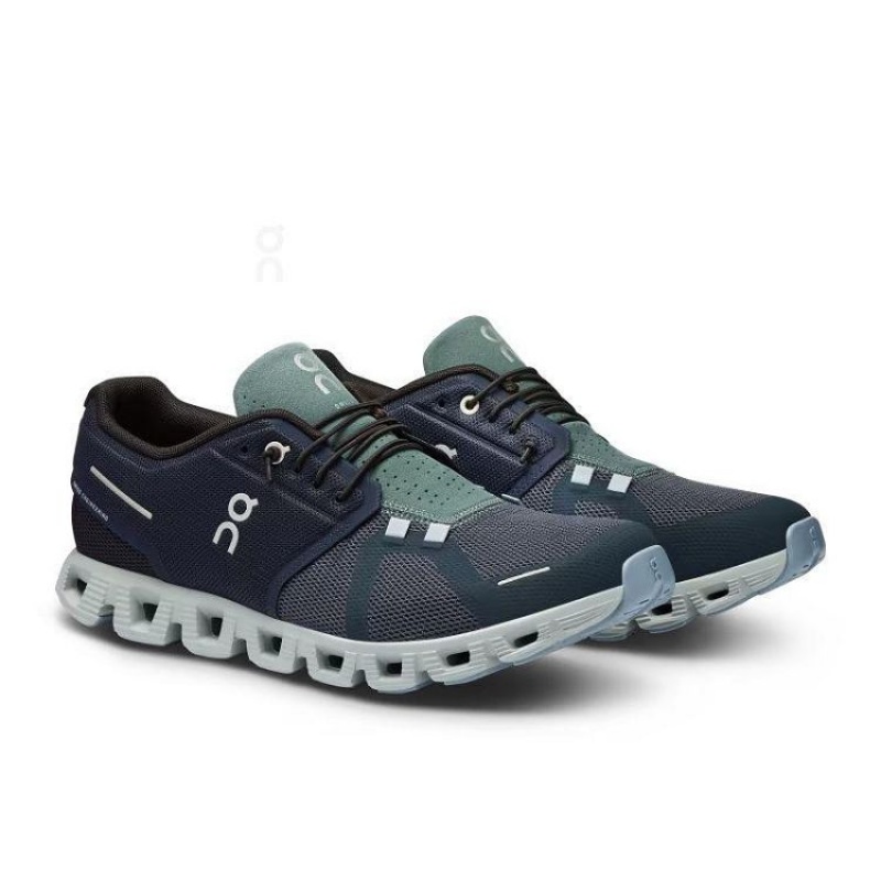 Navy Men On Cloud Cloud 5 Sneakers | IE_ON8272