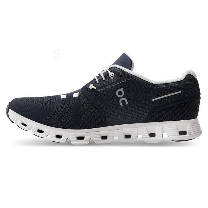 Navy Men On Cloud Cloud 5 Sneakers | IE_ON8210