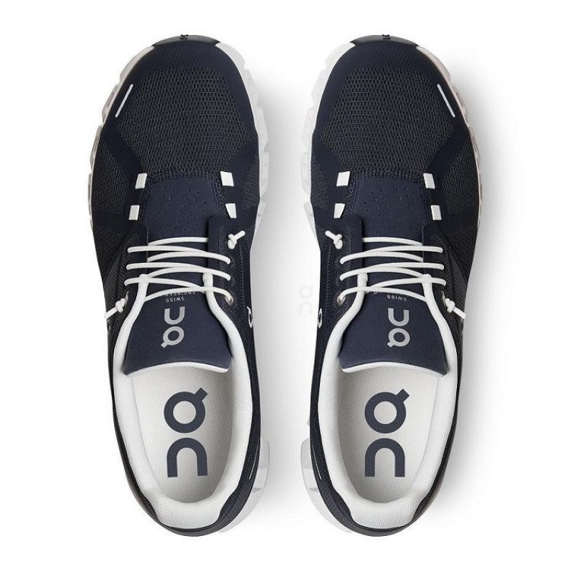 Navy Men On Cloud Cloud 5 Sneakers | IE_ON8210