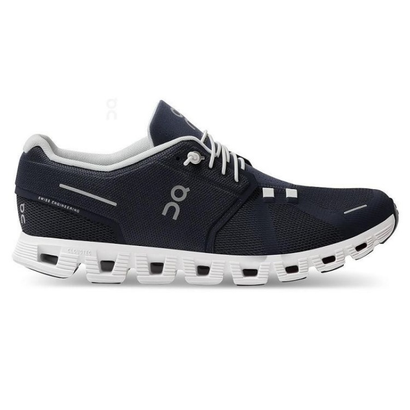 Navy Men On Cloud Cloud 5 Sneakers | IE_ON8210