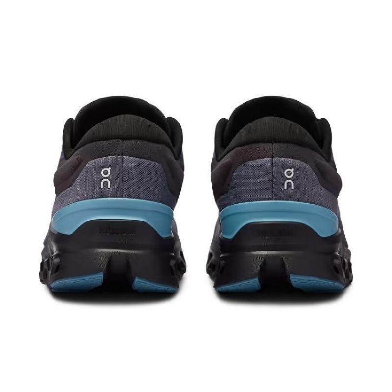 Navy Men On Cloud Cloudstratus 3 Road Running Shoes | IE_ON9006