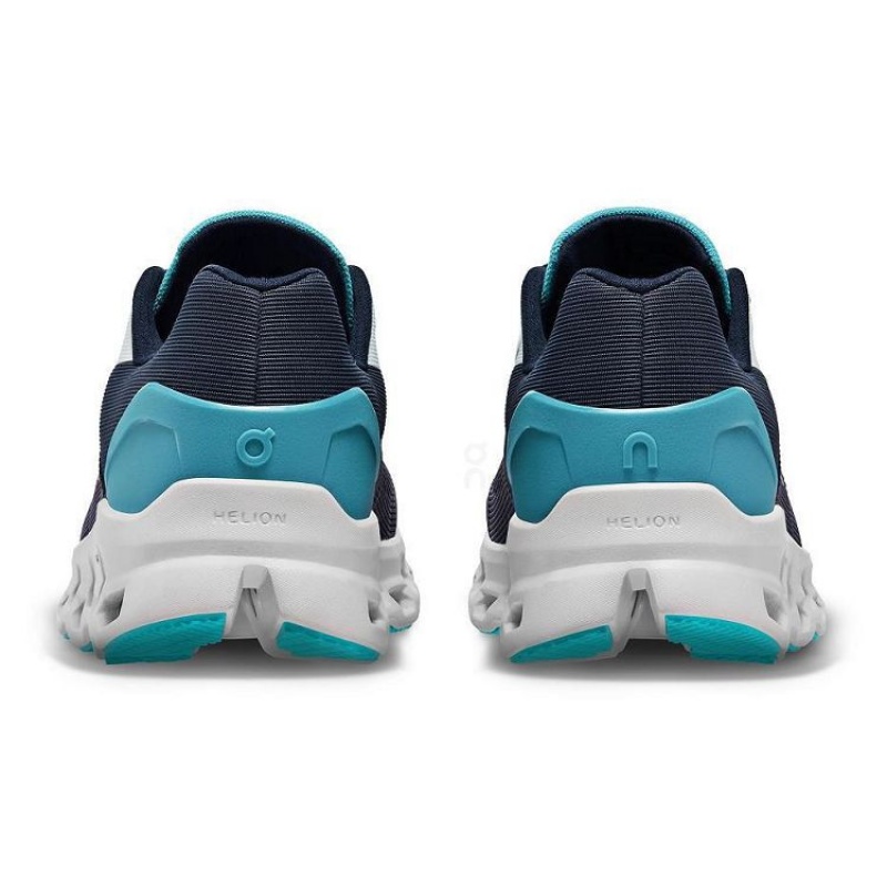 Navy Men On Cloud Cloudstratus Road Running Shoes | IE_ON8387