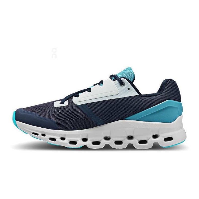 Navy Men On Cloud Cloudstratus Road Running Shoes | IE_ON8387