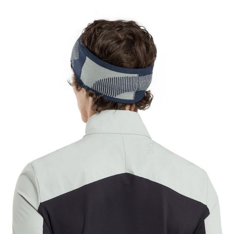 Navy Men On Cloud Explorer Merino Headband | IE_ON8620