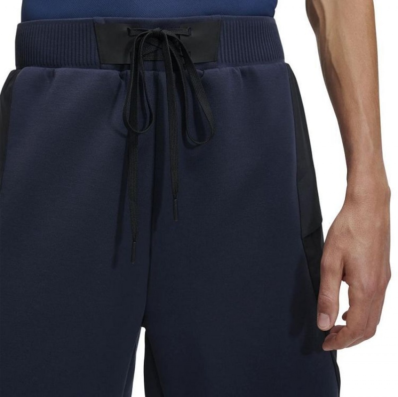 Navy Men On Cloud Movement Shorts | IE_ON8317