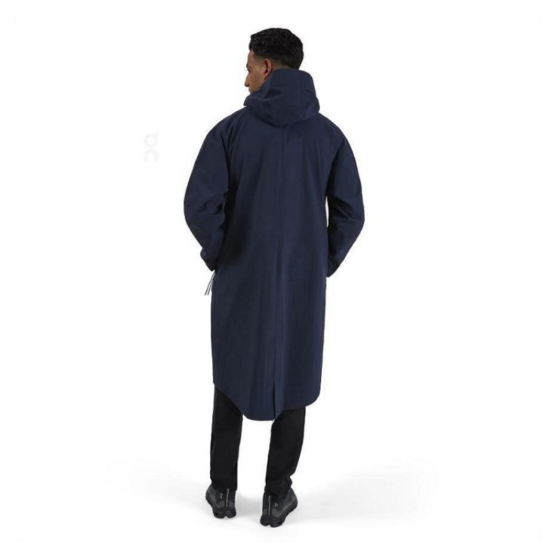 Navy Men On Cloud Parka Jackets | IE_ON8846