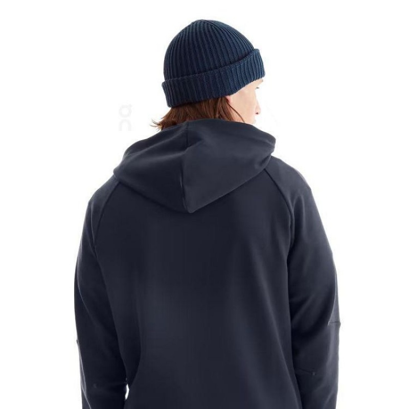 Navy Men On Cloud Studio Beanie | IE_ON8385