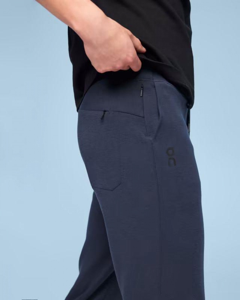 Navy Men On Cloud Sweat Pants | IE_ON8578