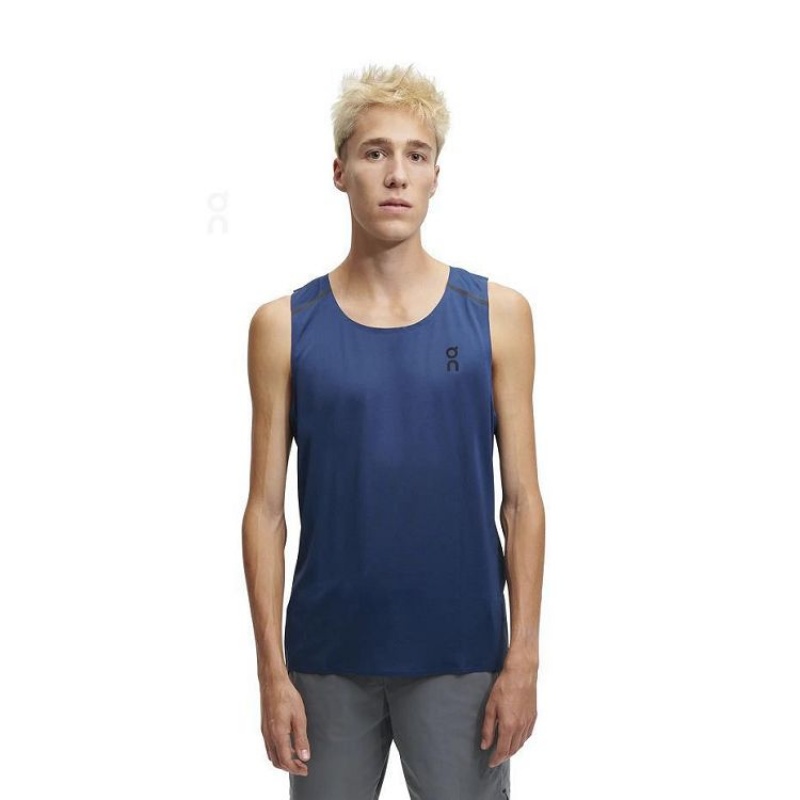 Navy Men On Cloud Tank-T Tank | IE_ON8157