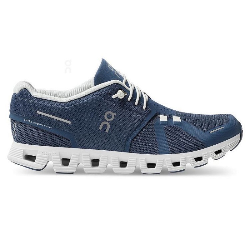 Navy Women On Cloud Cloud 5 Sneakers | IE_ON8720