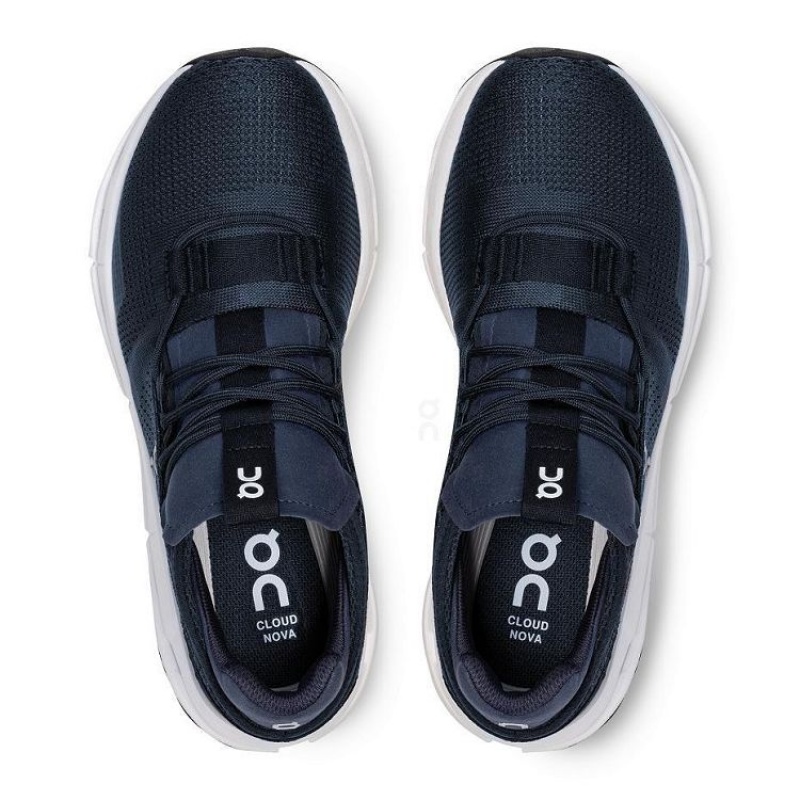 Navy Women On Cloud Cloudnova Sneakers | IE_ON8708