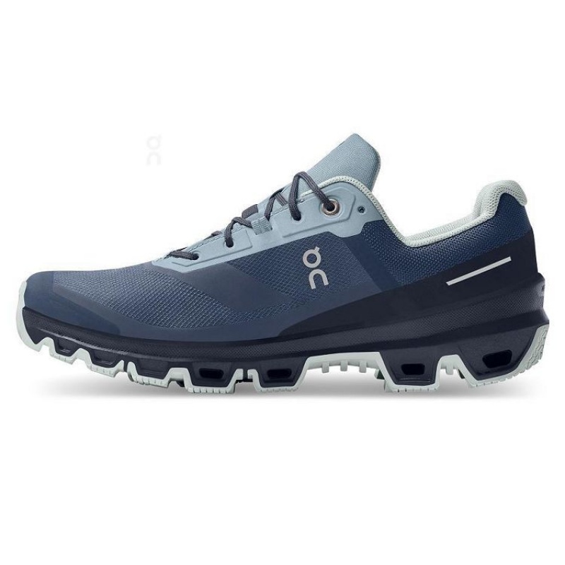 Navy Women On Cloud Cloudventure Waterproof Trail Running Shoes | IE_ON8134