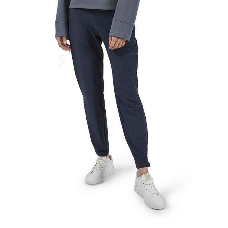 Navy Women On Cloud Lightweight Pants | IE_ON8515