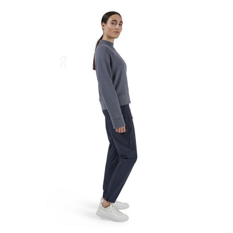 Navy Women On Cloud Lightweight Pants | IE_ON8515