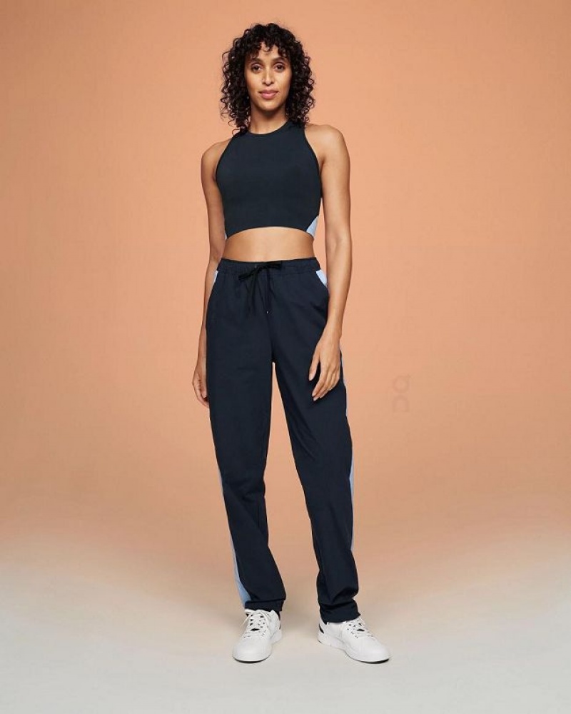 Navy Women On Cloud Track Pants | IE_ON8857