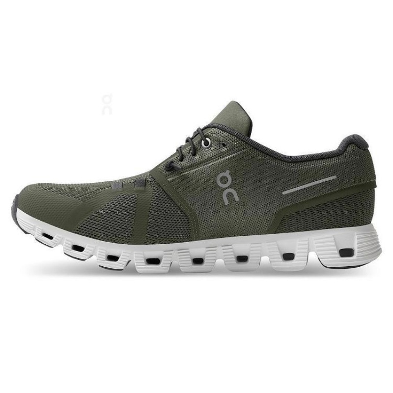 Olive Men On Cloud Cloud 5 Sneakers | IE_ON8310