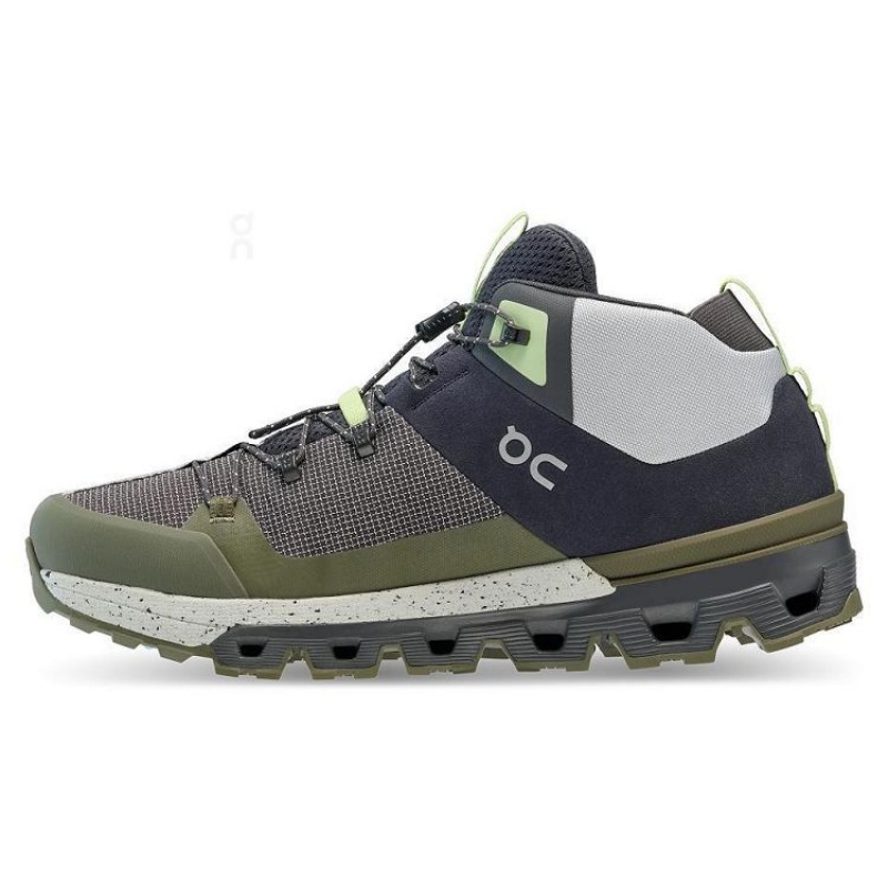 Olive Men On Cloud Cloudtrax Hiking Boots | IE_ON9137