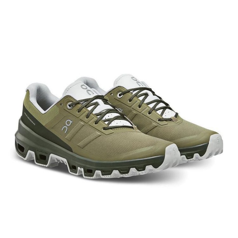 Olive Men On Cloud Cloudventure Hiking Shoes | IE_ON9110