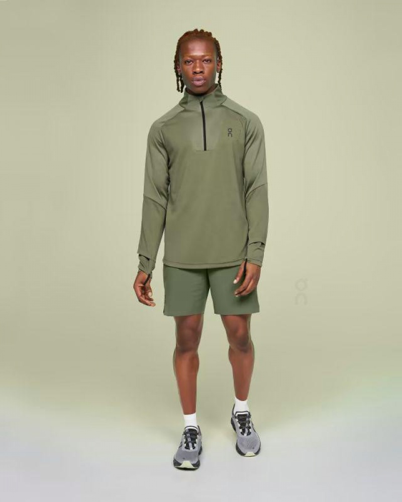 Olive Men On Cloud Hybrid Shorts | IE_ON8050