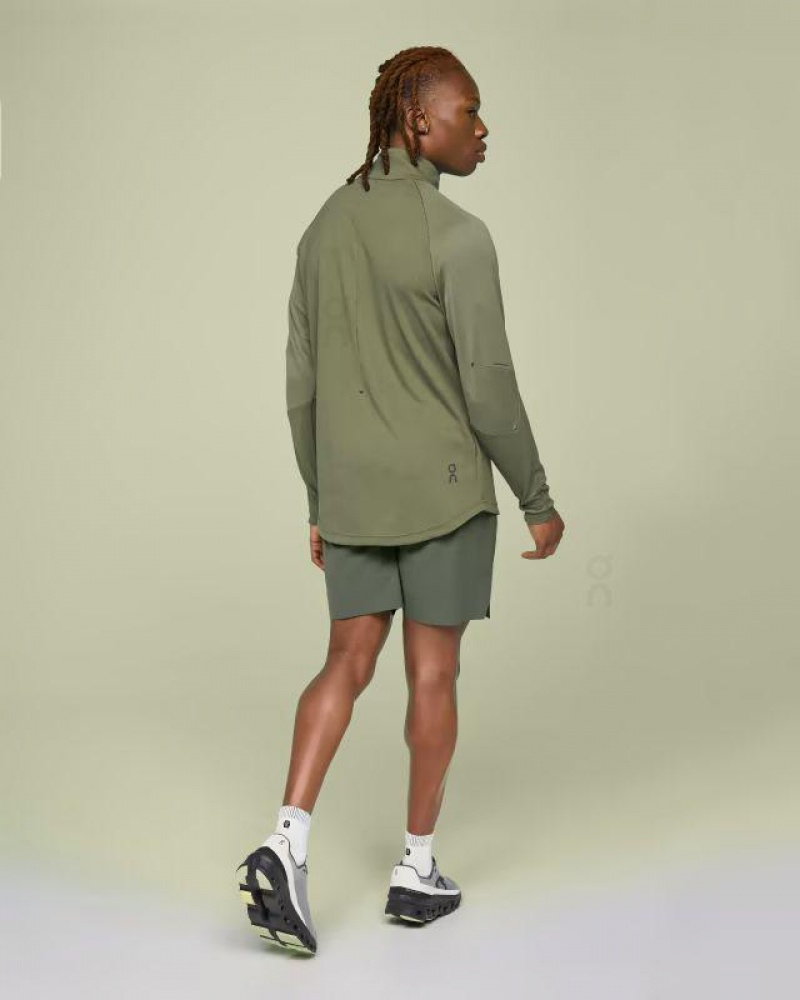 Olive Men On Cloud Hybrid Shorts | IE_ON8050