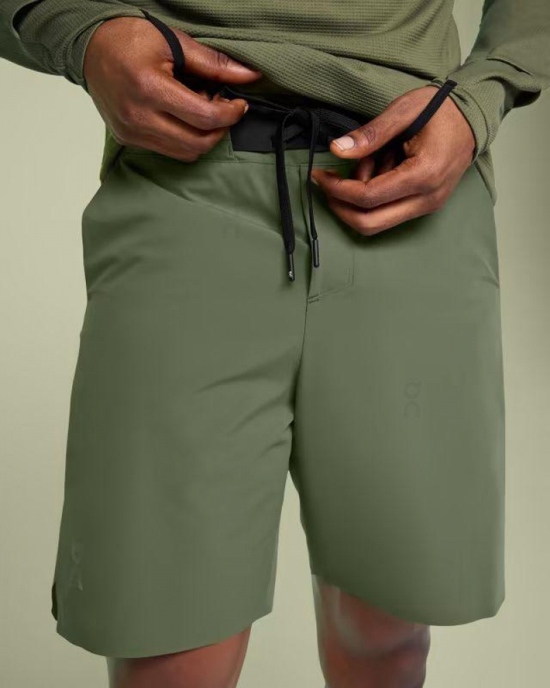 Olive Men On Cloud Hybrid Shorts | IE_ON8050