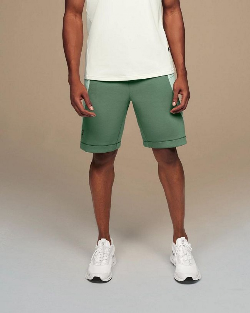 Olive Men On Cloud Movement Shorts | IE_ON9037