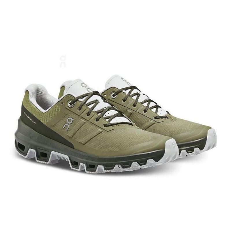 Olive Women On Cloud Cloudventure Hiking Shoes | IE_ON8579