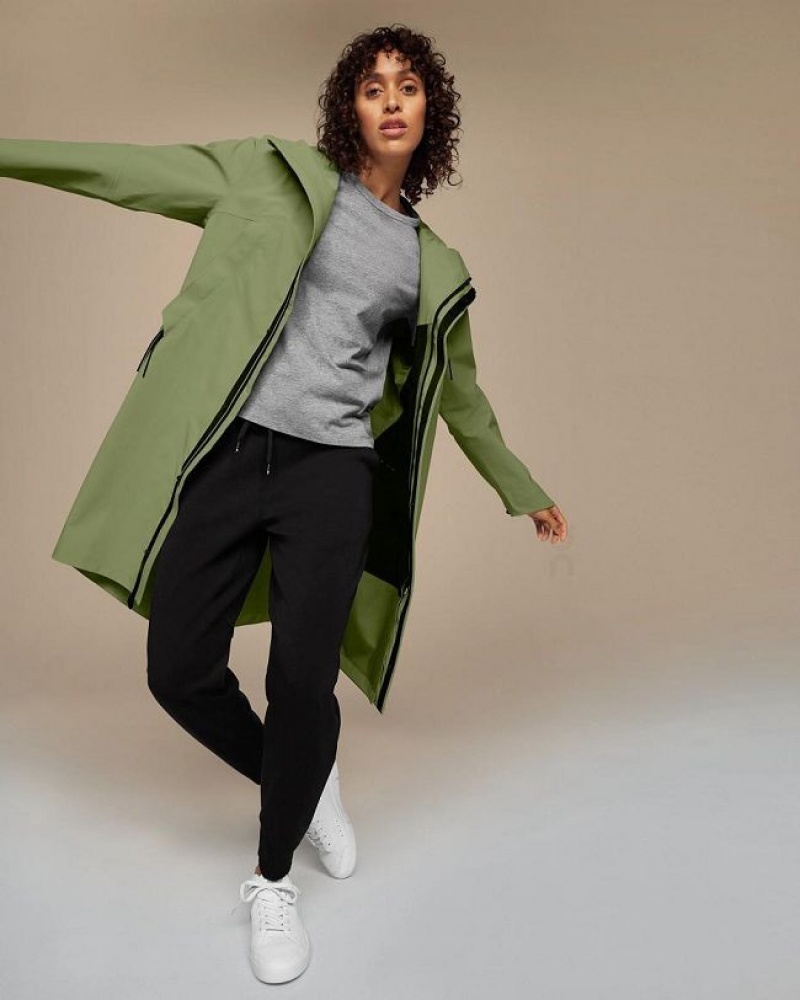 Olive Women On Cloud Parka Jackets | IE_ON8854