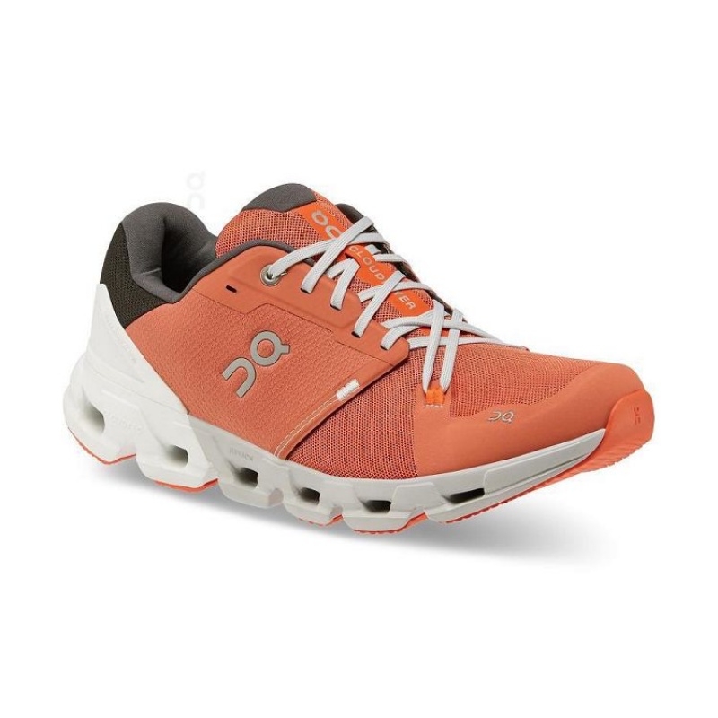 Orange Men On Cloud Cloudflyer 4 Road Running Shoes | IE_ON8519