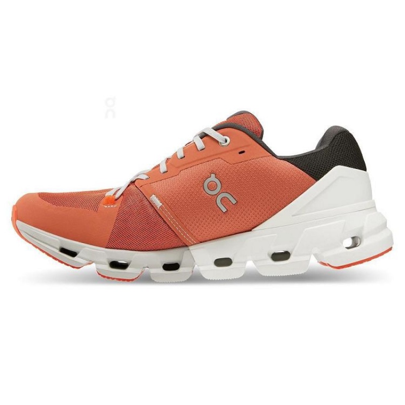 Orange Men On Cloud Cloudflyer 4 Road Running Shoes | IE_ON8519