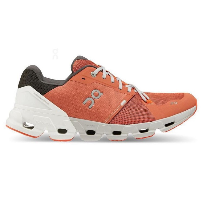 Orange Men On Cloud Cloudflyer 4 Road Running Shoes | IE_ON8519