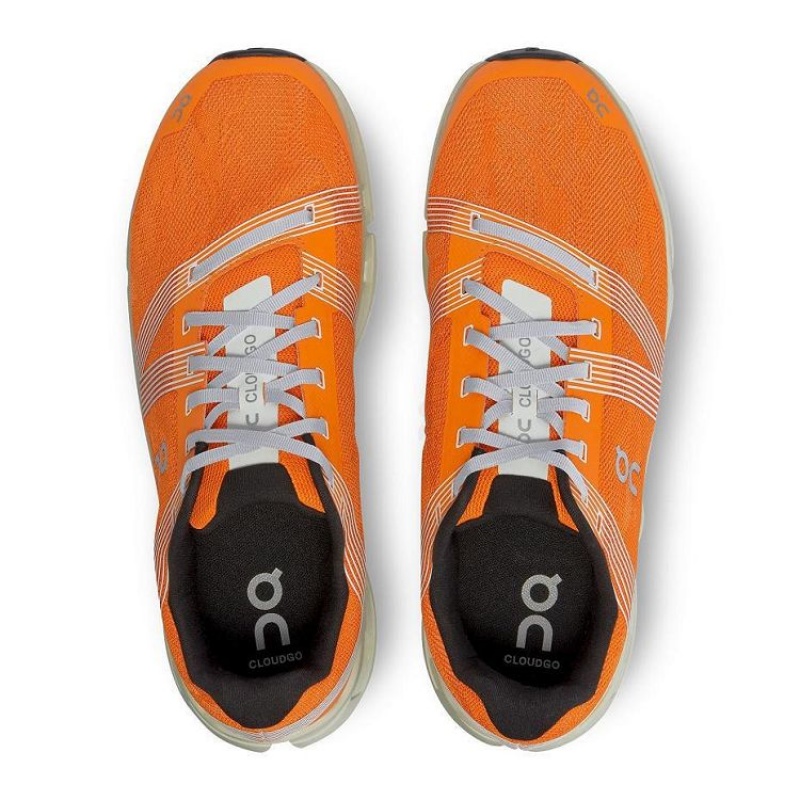 Orange Men On Cloud Cloudgo Road Running Shoes | IE_ON8004