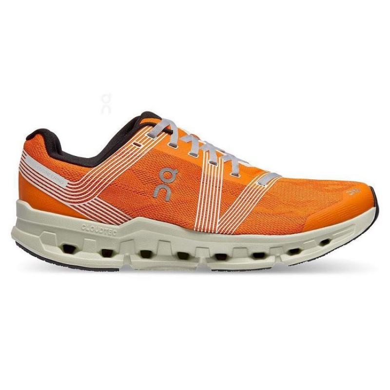 Orange Men On Cloud Cloudgo Road Running Shoes | IE_ON8004