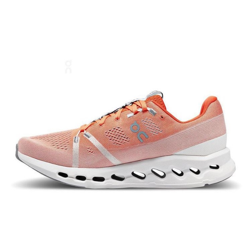 Orange Men On Cloud Cloudsurfer Road Running Shoes | IE_ON8155