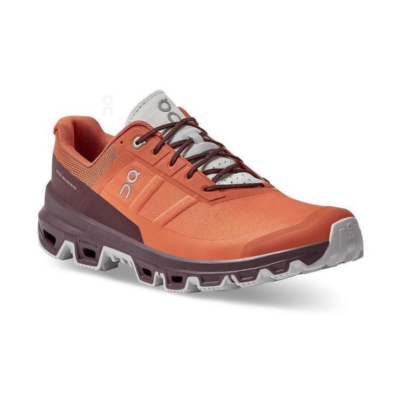 Orange Men On Cloud Cloudventure Hiking Shoes | IE_ON8939