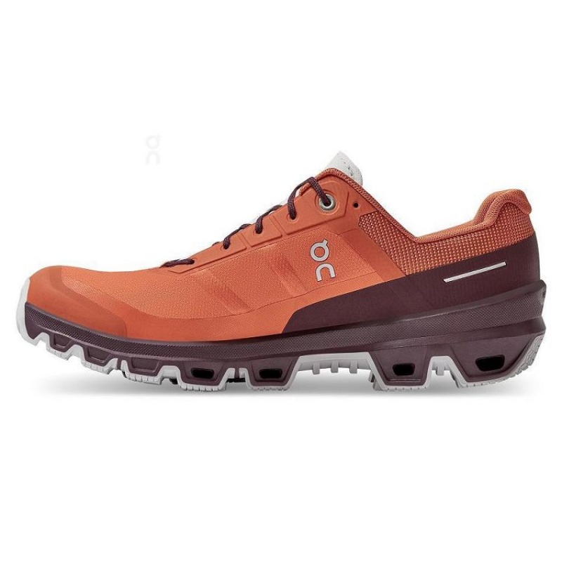 Orange Men On Cloud Cloudventure Hiking Shoes | IE_ON8939