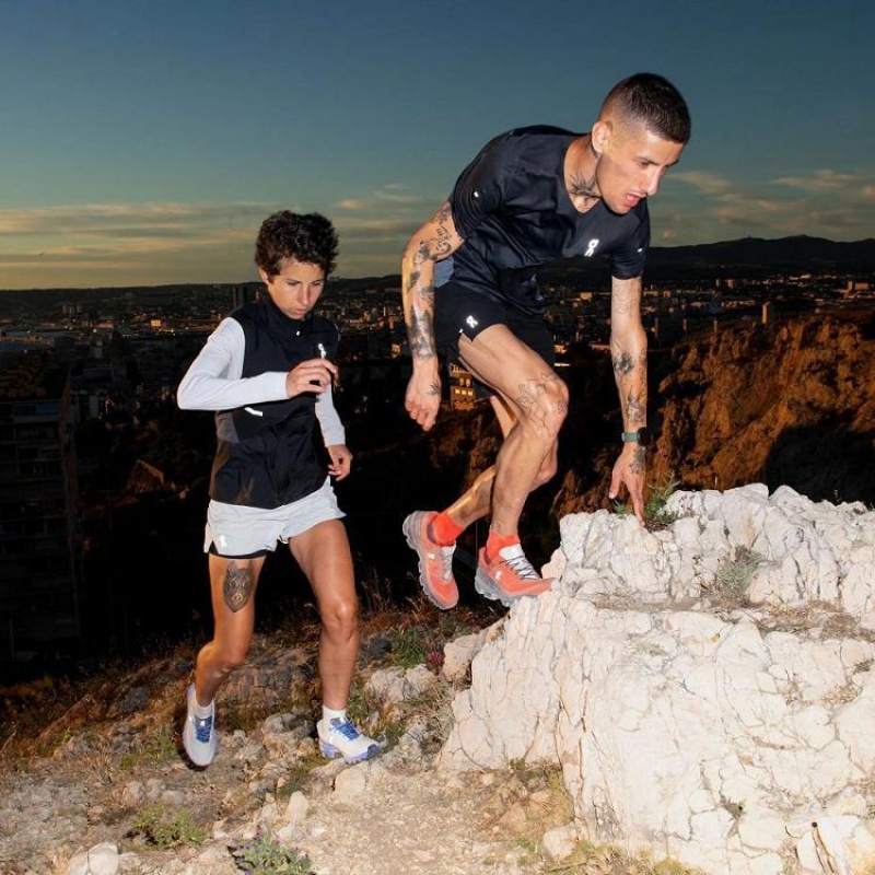 Orange Men On Cloud Cloudventure Trail Running Shoes | IE_ON8836