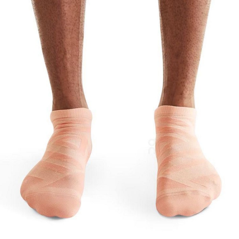 Orange Men On Cloud Performance Low Socks | IE_ON9023