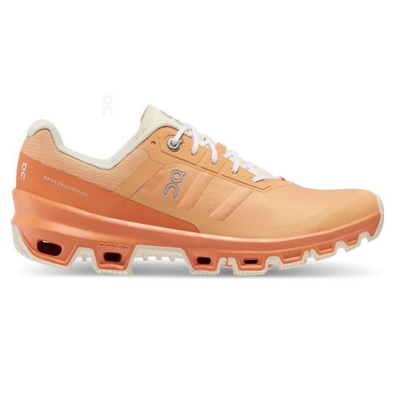 Orange Women On Cloud Cloudventure Hiking Shoes | IE_ON8517