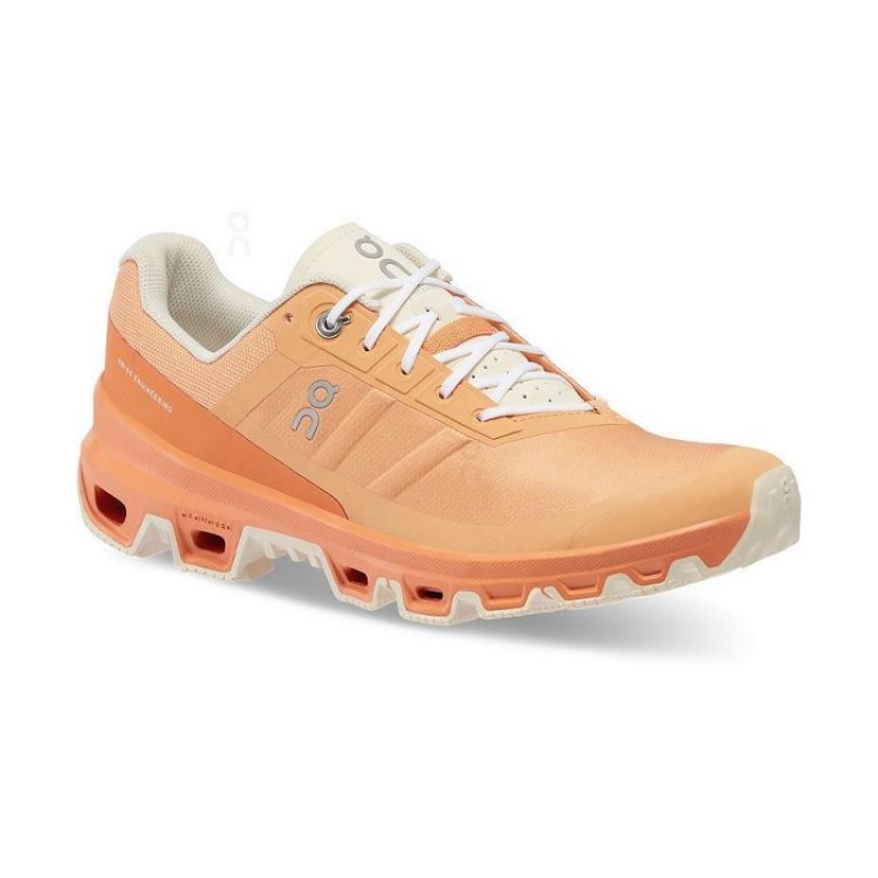 Orange Women On Cloud Cloudventure Trail Running Shoes | IE_ON8970