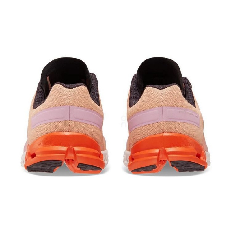 Orange / Purple Women On Cloud Cloudflow Road Running Shoes | IE_ON8905